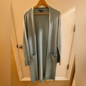 Cyrus Pale Blue Knit Cardigan / Size: Large